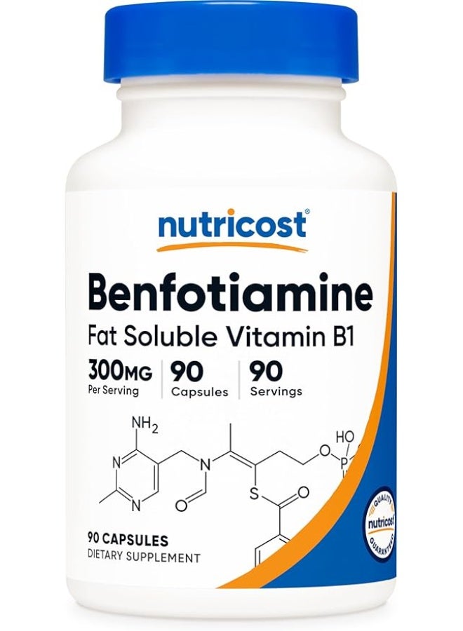 نوتريكوست، بنفوتيامين، 300 ملغ، 90 كبسولة - Image 1